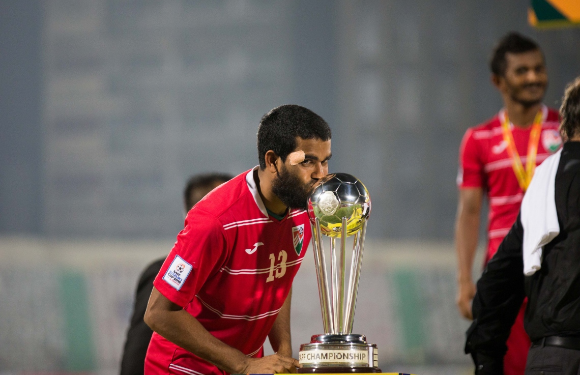 Maldives wins SAFF Suzuki Cup 2018 Ali Shimaz