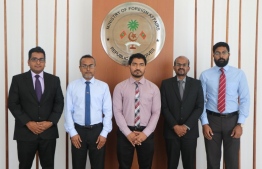 During the opening of the temporary Biometric Clinic for Germany-Schengen Visa at the foreign ministry on February 3, 2020. PHOTO/FOREIGN MINISTRY